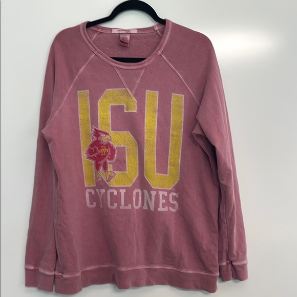 Tops - Iowa State, cyclones sweatshirt, barefoot, outfitters, size medium,non-smoking